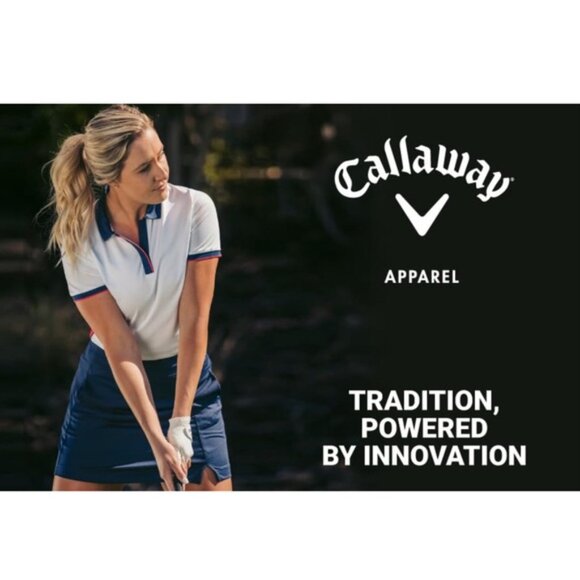 Callaway Golf Polo Women's Short Sleeve Opti-Dri Shirt Columbia Green Plus XXL - Picture 13 of 16